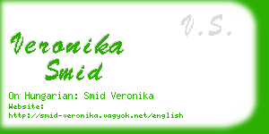 veronika smid business card